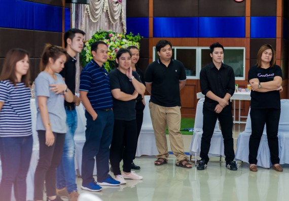 ภาพกิจกรรม คณะวิทยาศาสตร์และเทคโนโลยี จัดโครงการอบรมเชิงปฏิบัติการ กิจกรรมรักองค์กร