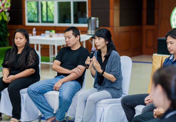 ภาพกิจกรรม คณะวิทยาศาสตร์และเทคโนโลยี จัดโครงการอบรมเชิงปฏิบัติการ กิจกรรมรักองค์กร