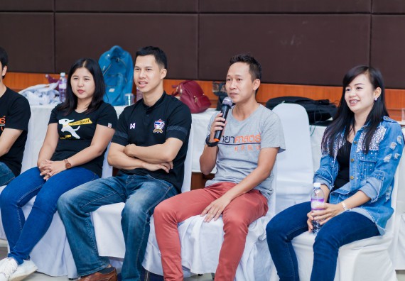 ภาพกิจกรรม คณะวิทยาศาสตร์และเทคโนโลยี จัดโครงการอบรมเชิงปฏิบัติการ กิจกรรมรักองค์กร