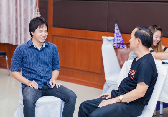 ภาพกิจกรรม คณะวิทยาศาสตร์และเทคโนโลยี จัดโครงการอบรมเชิงปฏิบัติการ กิจกรรมรักองค์กร