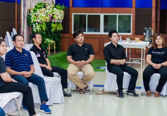 ภาพกิจกรรม คณะวิทยาศาสตร์และเทคโนโลยี จัดโครงการอบรมเชิงปฏิบัติการ กิจกรรมรักองค์กร