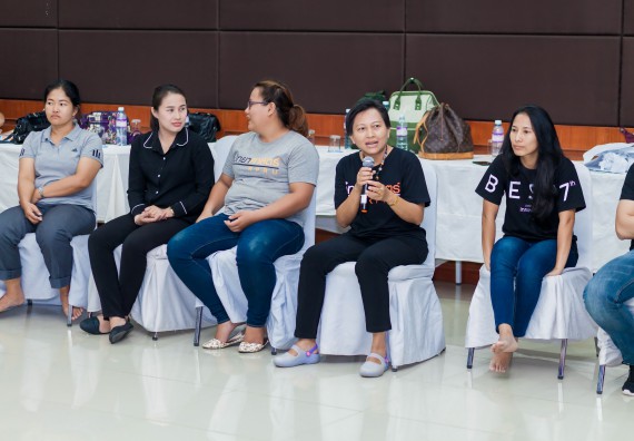 ภาพกิจกรรม คณะวิทยาศาสตร์และเทคโนโลยี จัดโครงการอบรมเชิงปฏิบัติการ กิจกรรมรักองค์กร