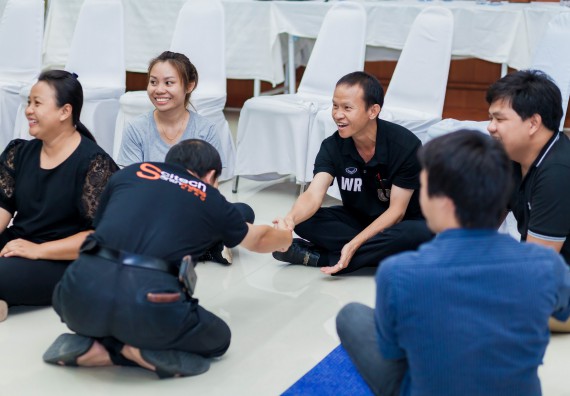 ภาพกิจกรรม คณะวิทยาศาสตร์และเทคโนโลยี จัดโครงการอบรมเชิงปฏิบัติการ กิจกรรมรักองค์กร