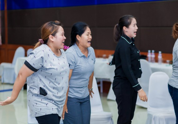 ภาพกิจกรรม คณะวิทยาศาสตร์และเทคโนโลยี จัดโครงการอบรมเชิงปฏิบัติการ กิจกรรมรักองค์กร