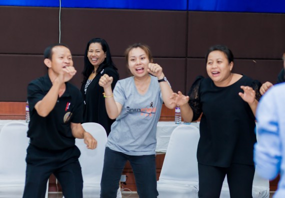 ภาพกิจกรรม คณะวิทยาศาสตร์และเทคโนโลยี จัดโครงการอบรมเชิงปฏิบัติการ กิจกรรมรักองค์กร