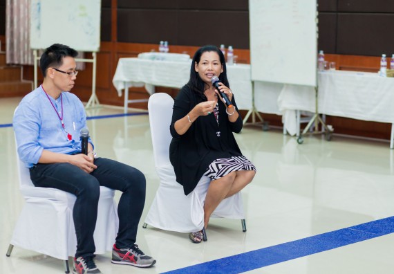 ภาพกิจกรรม คณะวิทยาศาสตร์และเทคโนโลยี จัดโครงการอบรมเชิงปฏิบัติการ กิจกรรมรักองค์กร