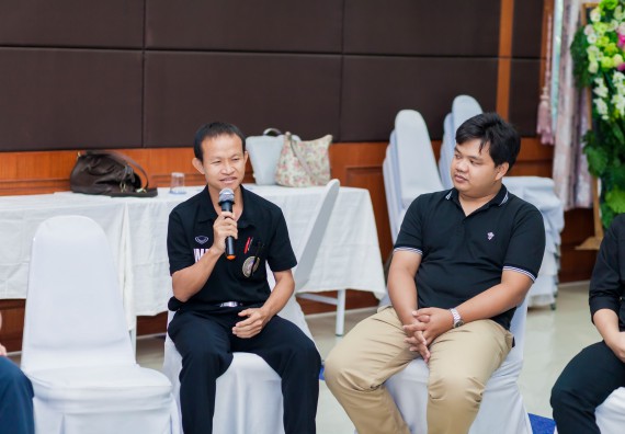 ภาพกิจกรรม คณะวิทยาศาสตร์และเทคโนโลยี จัดโครงการอบรมเชิงปฏิบัติการ กิจกรรมรักองค์กร