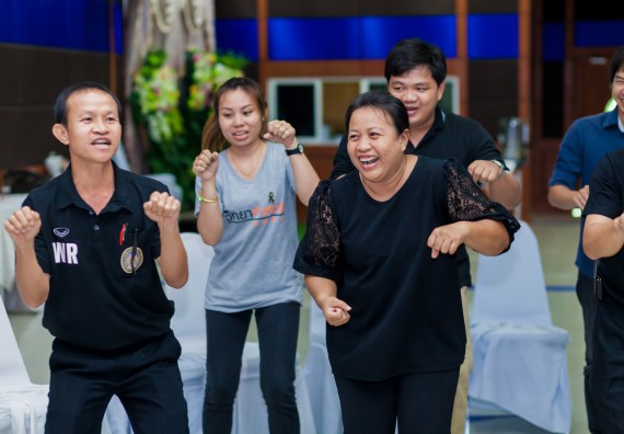 ภาพกิจกรรม คณะวิทยาศาสตร์และเทคโนโลยี จัดโครงการอบรมเชิงปฏิบัติการ กิจกรรมรักองค์กร