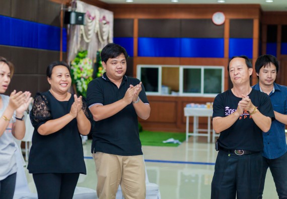 ภาพกิจกรรม คณะวิทยาศาสตร์และเทคโนโลยี จัดโครงการอบรมเชิงปฏิบัติการ กิจกรรมรักองค์กร