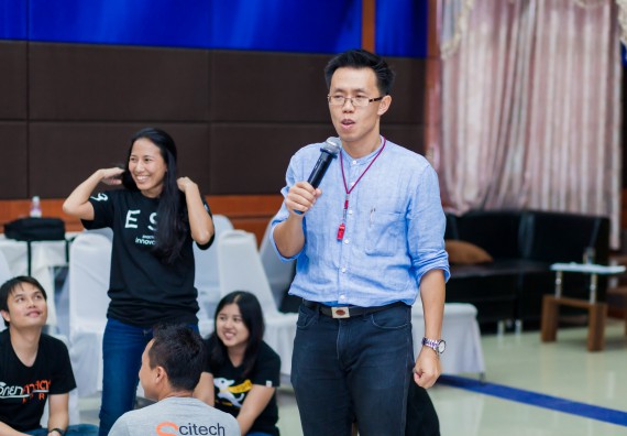 ภาพกิจกรรม คณะวิทยาศาสตร์และเทคโนโลยี จัดโครงการอบรมเชิงปฏิบัติการ กิจกรรมรักองค์กร