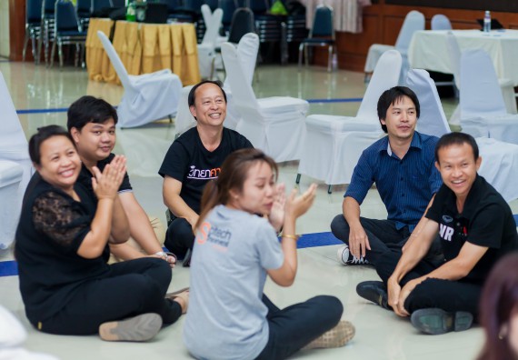 ภาพกิจกรรม คณะวิทยาศาสตร์และเทคโนโลยี จัดโครงการอบรมเชิงปฏิบัติการ กิจกรรมรักองค์กร