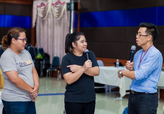 ภาพกิจกรรม คณะวิทยาศาสตร์และเทคโนโลยี จัดโครงการอบรมเชิงปฏิบัติการ กิจกรรมรักองค์กร