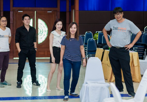 ภาพกิจกรรม คณะวิทยาศาสตร์และเทคโนโลยี จัดโครงการอบรมเชิงปฏิบัติการ กิจกรรมรักองค์กร