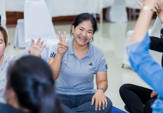 ภาพกิจกรรม คณะวิทยาศาสตร์และเทคโนโลยี จัดโครงการอบรมเชิงปฏิบัติการ กิจกรรมรักองค์กร