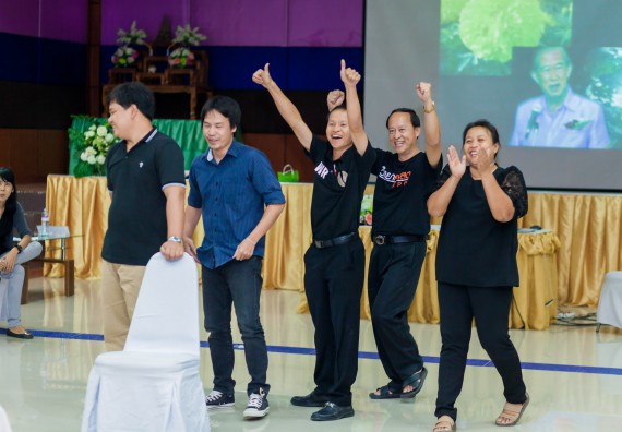 ภาพกิจกรรม คณะวิทยาศาสตร์และเทคโนโลยี จัดโครงการอบรมเชิงปฏิบัติการ กิจกรรมรักองค์กร