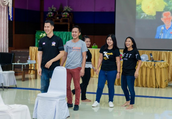 ภาพกิจกรรม คณะวิทยาศาสตร์และเทคโนโลยี จัดโครงการอบรมเชิงปฏิบัติการ กิจกรรมรักองค์กร