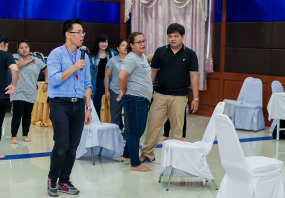 ภาพกิจกรรม คณะวิทยาศาสตร์และเทคโนโลยี จัดโครงการอบรมเชิงปฏิบัติการ กิจกรรมรักองค์กร