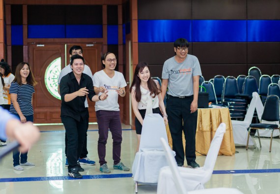 ภาพกิจกรรม คณะวิทยาศาสตร์และเทคโนโลยี จัดโครงการอบรมเชิงปฏิบัติการ กิจกรรมรักองค์กร