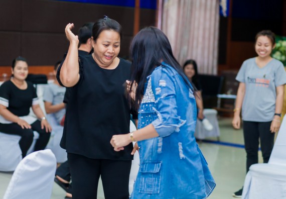 ภาพกิจกรรม คณะวิทยาศาสตร์และเทคโนโลยี จัดโครงการอบรมเชิงปฏิบัติการ กิจกรรมรักองค์กร