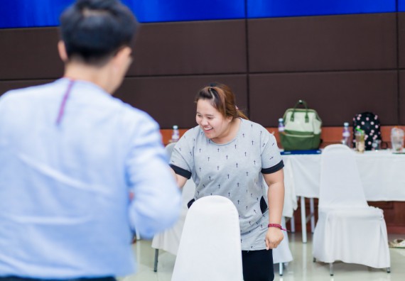 ภาพกิจกรรม คณะวิทยาศาสตร์และเทคโนโลยี จัดโครงการอบรมเชิงปฏิบัติการ กิจกรรมรักองค์กร