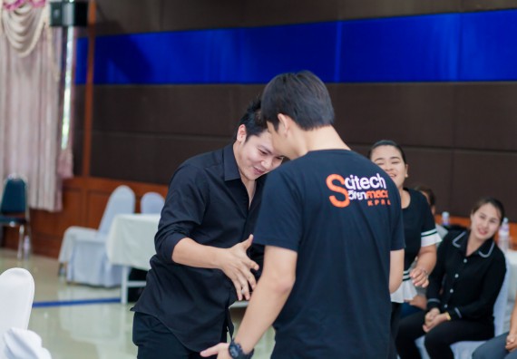 ภาพกิจกรรม คณะวิทยาศาสตร์และเทคโนโลยี จัดโครงการอบรมเชิงปฏิบัติการ กิจกรรมรักองค์กร
