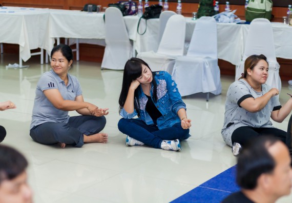 ภาพกิจกรรม คณะวิทยาศาสตร์และเทคโนโลยี จัดโครงการอบรมเชิงปฏิบัติการ กิจกรรมรักองค์กร