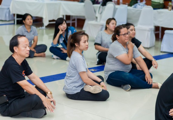 ภาพกิจกรรม คณะวิทยาศาสตร์และเทคโนโลยี จัดโครงการอบรมเชิงปฏิบัติการ กิจกรรมรักองค์กร