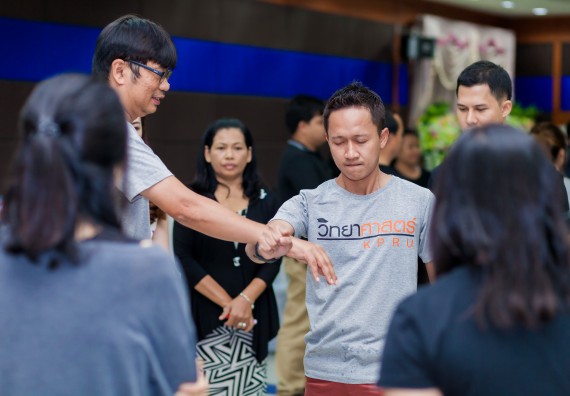 ภาพกิจกรรม คณะวิทยาศาสตร์และเทคโนโลยี จัดโครงการอบรมเชิงปฏิบัติการ กิจกรรมรักองค์กร