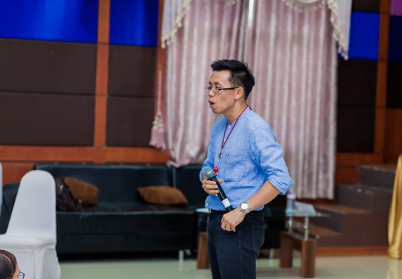 ภาพกิจกรรม คณะวิทยาศาสตร์และเทคโนโลยี จัดโครงการอบรมเชิงปฏิบัติการ กิจกรรมรักองค์กร