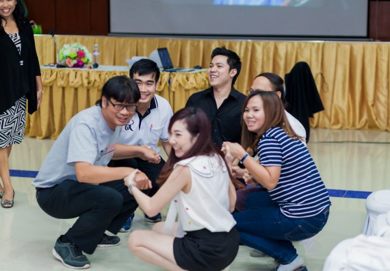 ภาพกิจกรรม คณะวิทยาศาสตร์และเทคโนโลยี จัดโครงการอบรมเชิงปฏิบัติการ กิจกรรมรักองค์กร