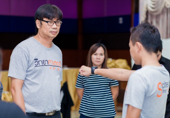 ภาพกิจกรรม คณะวิทยาศาสตร์และเทคโนโลยี จัดโครงการอบรมเชิงปฏิบัติการ กิจกรรมรักองค์กร