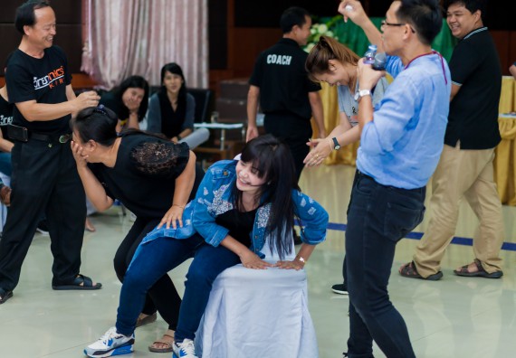 ภาพกิจกรรม คณะวิทยาศาสตร์และเทคโนโลยี จัดโครงการอบรมเชิงปฏิบัติการ กิจกรรมรักองค์กร