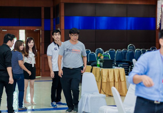 ภาพกิจกรรม คณะวิทยาศาสตร์และเทคโนโลยี จัดโครงการอบรมเชิงปฏิบัติการ กิจกรรมรักองค์กร