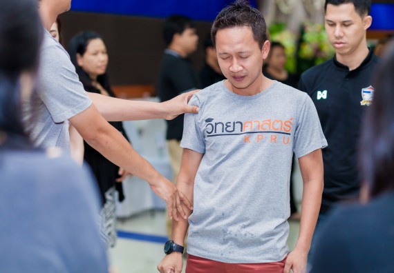 ภาพกิจกรรม คณะวิทยาศาสตร์และเทคโนโลยี จัดโครงการอบรมเชิงปฏิบัติการ กิจกรรมรักองค์กร