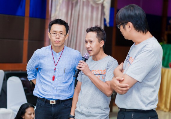 ภาพกิจกรรม คณะวิทยาศาสตร์และเทคโนโลยี จัดโครงการอบรมเชิงปฏิบัติการ กิจกรรมรักองค์กร