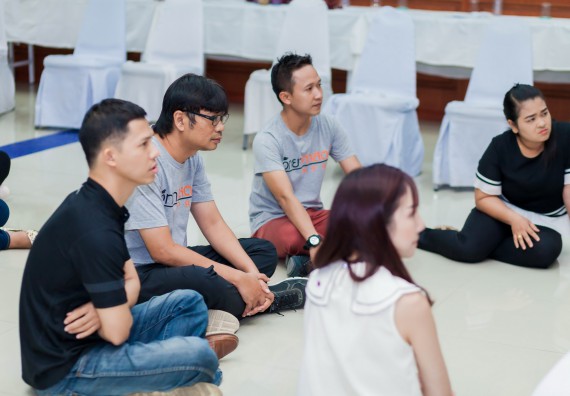 ภาพกิจกรรม คณะวิทยาศาสตร์และเทคโนโลยี จัดโครงการอบรมเชิงปฏิบัติการ กิจกรรมรักองค์กร