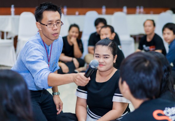 ภาพกิจกรรม คณะวิทยาศาสตร์และเทคโนโลยี จัดโครงการอบรมเชิงปฏิบัติการ กิจกรรมรักองค์กร