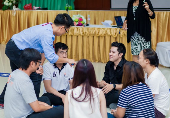 ภาพกิจกรรม คณะวิทยาศาสตร์และเทคโนโลยี จัดโครงการอบรมเชิงปฏิบัติการ กิจกรรมรักองค์กร