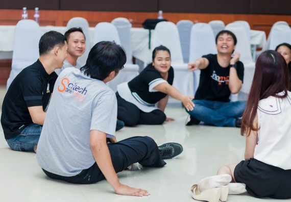 ภาพกิจกรรม คณะวิทยาศาสตร์และเทคโนโลยี จัดโครงการอบรมเชิงปฏิบัติการ กิจกรรมรักองค์กร