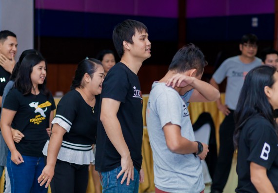 ภาพกิจกรรม คณะวิทยาศาสตร์และเทคโนโลยี จัดโครงการอบรมเชิงปฏิบัติการ กิจกรรมรักองค์กร