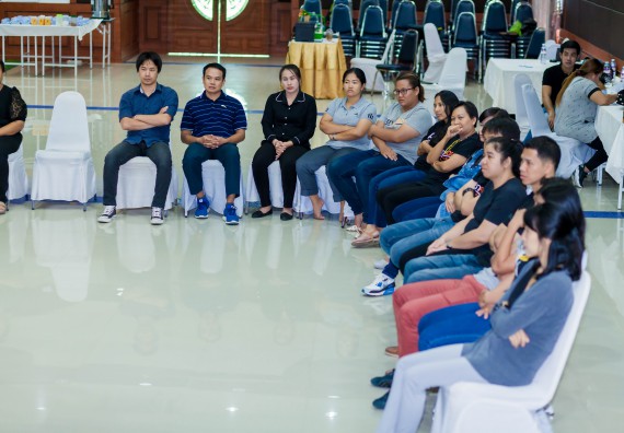 ภาพกิจกรรม คณะวิทยาศาสตร์และเทคโนโลยี จัดโครงการอบรมเชิงปฏิบัติการ กิจกรรมรักองค์กร