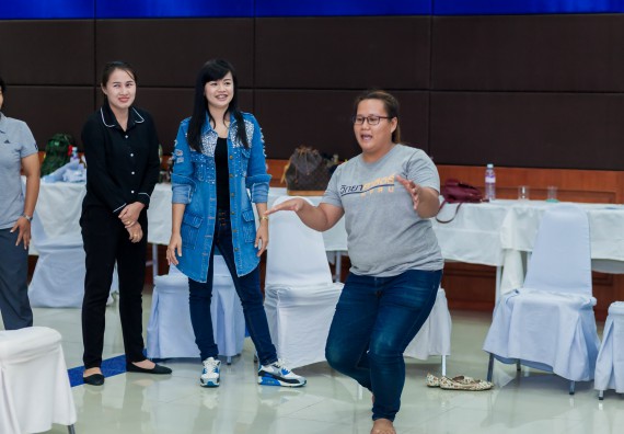 ภาพกิจกรรม คณะวิทยาศาสตร์และเทคโนโลยี จัดโครงการอบรมเชิงปฏิบัติการ กิจกรรมรักองค์กร