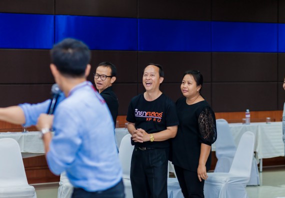 ภาพกิจกรรม คณะวิทยาศาสตร์และเทคโนโลยี จัดโครงการอบรมเชิงปฏิบัติการ กิจกรรมรักองค์กร