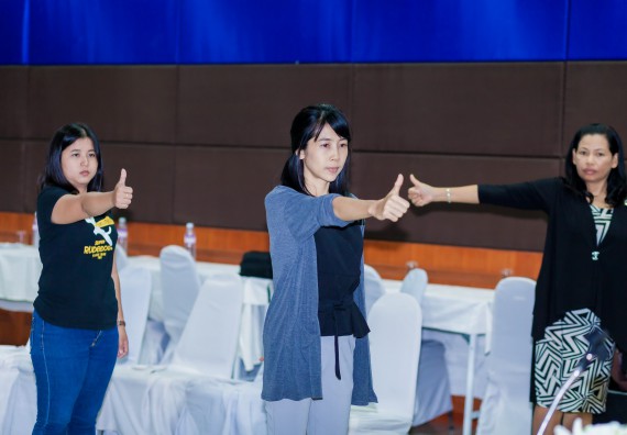 ภาพกิจกรรม คณะวิทยาศาสตร์และเทคโนโลยี จัดโครงการอบรมเชิงปฏิบัติการ กิจกรรมรักองค์กร