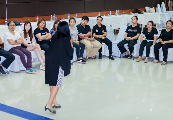 ภาพกิจกรรม คณะวิทยาศาสตร์และเทคโนโลยี จัดโครงการอบรมเชิงปฏิบัติการ กิจกรรมรักองค์กร