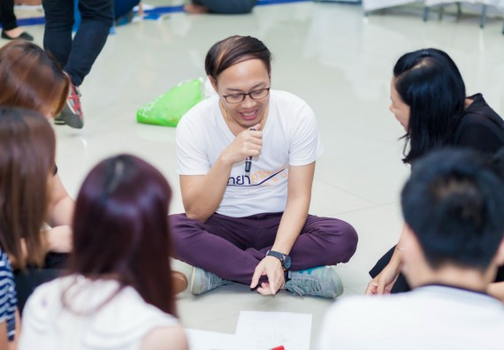 ภาพกิจกรรม คณะวิทยาศาสตร์และเทคโนโลยี จัดโครงการอบรมเชิงปฏิบัติการ กิจกรรมรักองค์กร