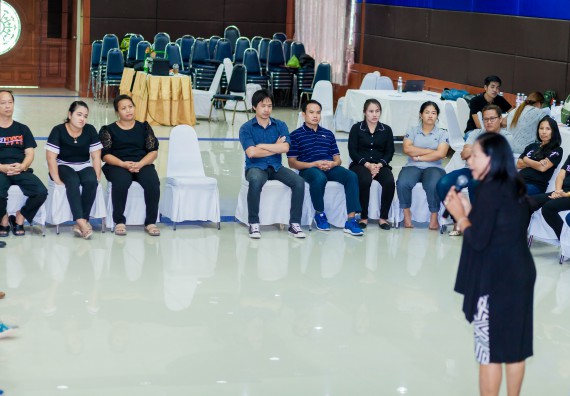 ภาพกิจกรรม คณะวิทยาศาสตร์และเทคโนโลยี จัดโครงการอบรมเชิงปฏิบัติการ กิจกรรมรักองค์กร