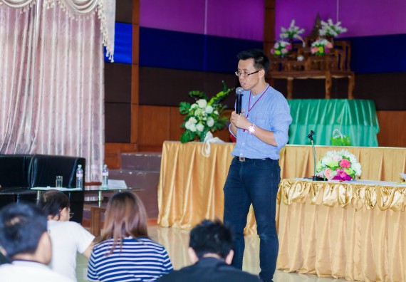 ภาพกิจกรรม คณะวิทยาศาสตร์และเทคโนโลยี จัดโครงการอบรมเชิงปฏิบัติการ กิจกรรมรักองค์กร