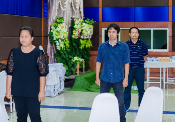 ภาพกิจกรรม คณะวิทยาศาสตร์และเทคโนโลยี จัดโครงการอบรมเชิงปฏิบัติการ กิจกรรมรักองค์กร