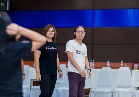 ภาพกิจกรรม คณะวิทยาศาสตร์และเทคโนโลยี จัดโครงการอบรมเชิงปฏิบัติการ กิจกรรมรักองค์กร